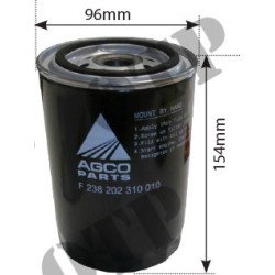 Filtre à huile du moteur