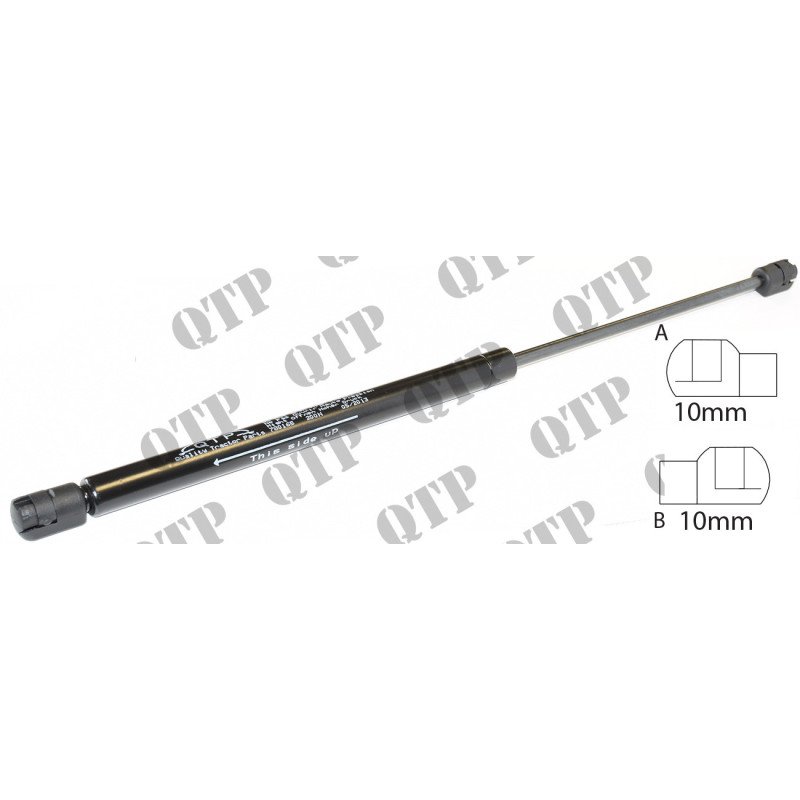 Vérin à gaz 485mm 200N Porte